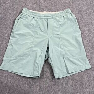 Lululemon Athletica Silver Blue Bowline 8" Stretch Ripstop Shorts Men's Small‎